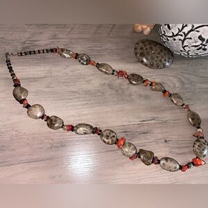 Petoskey Stone Necklace